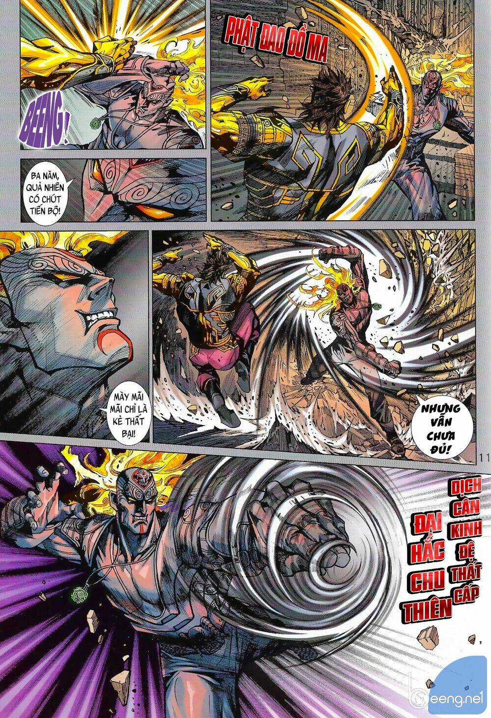 Long Hổ 5 Thế 3 Thế Cừu Chapter 1 trang 10