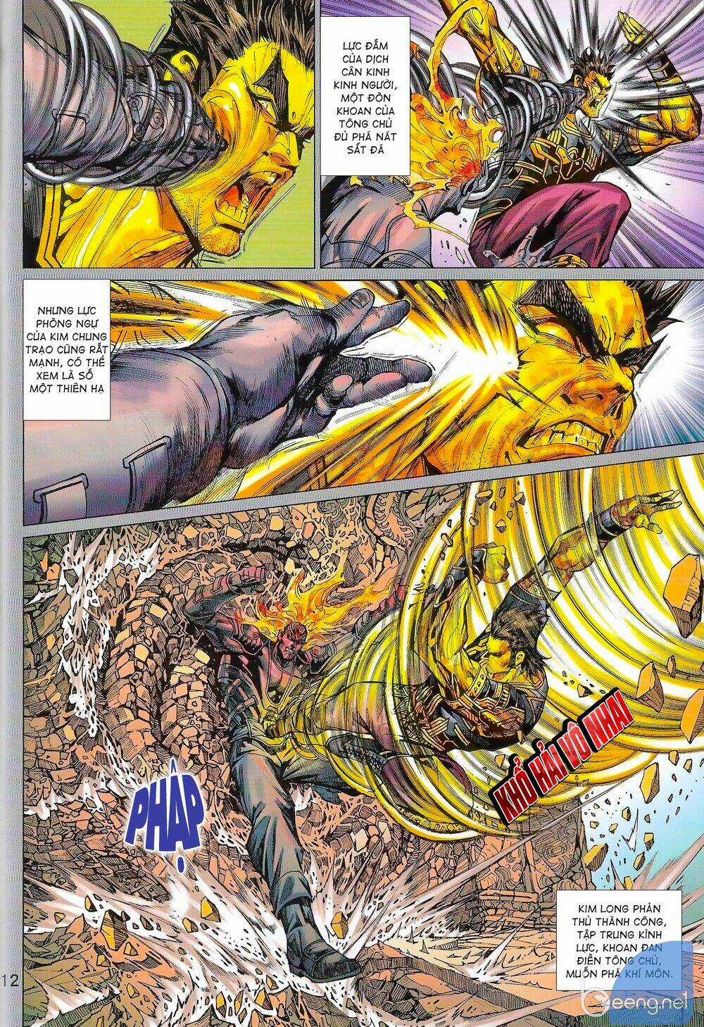 Long Hổ 5 Thế 3 Thế Cừu Chapter 1 trang 11