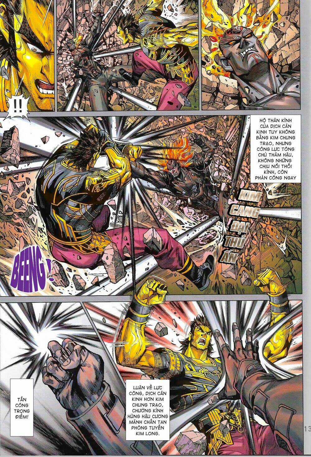 Long Hổ 5 Thế 3 Thế Cừu Chapter 1 trang 12