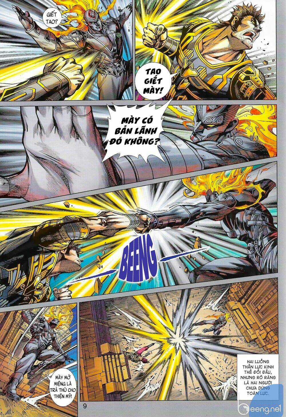 Long Hổ 5 Thế 3 Thế Cừu Chapter 1 trang 8