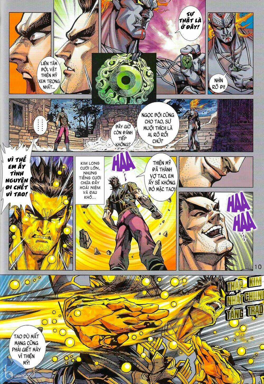 Long Hổ 5 Thế 3 Thế Cừu Chapter 1 trang 9