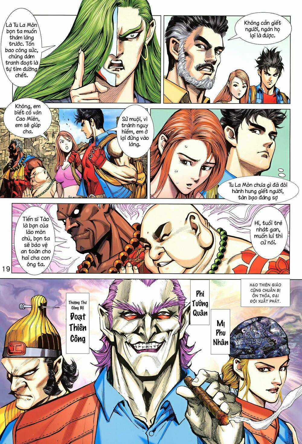 Long Hổ 5 Thế 3 Thế Cừu Chapter 10 trang 2