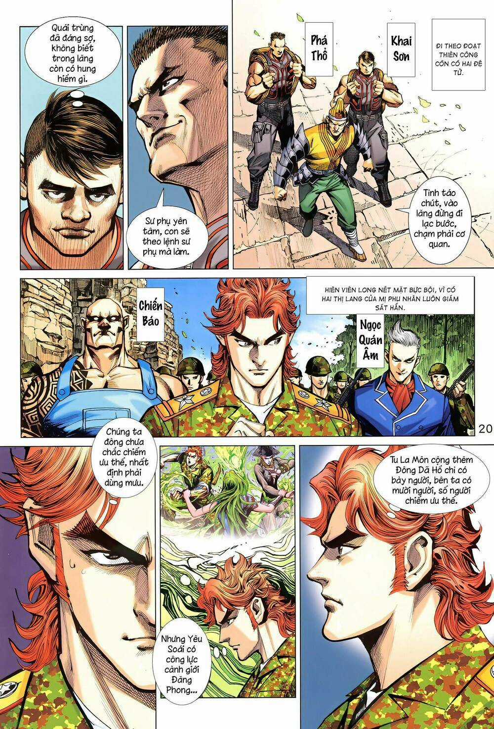 Long Hổ 5 Thế 3 Thế Cừu Chapter 10 trang 3