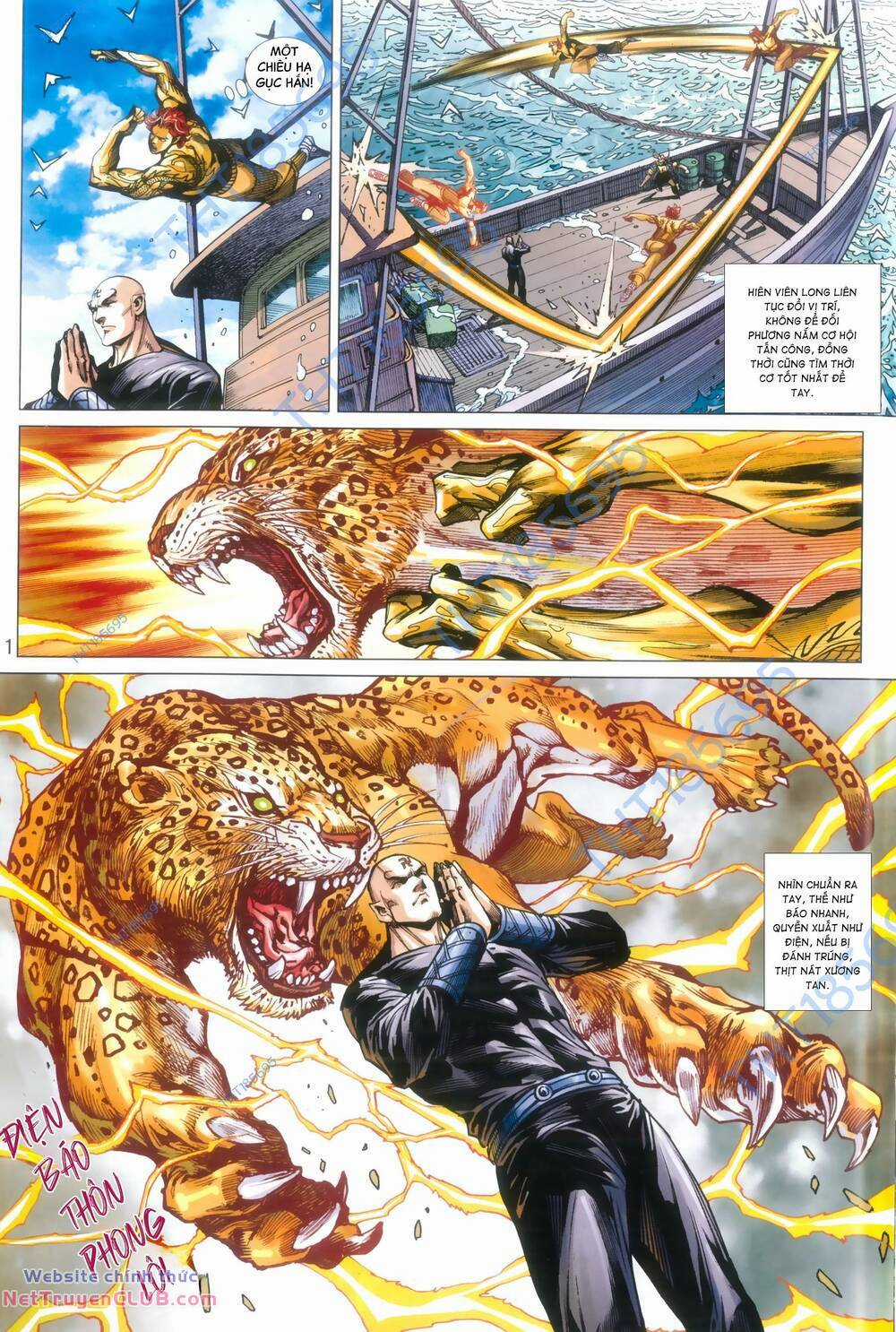 Long Hổ 5 Thế 3 Thế Cừu Chapter 100 trang 10