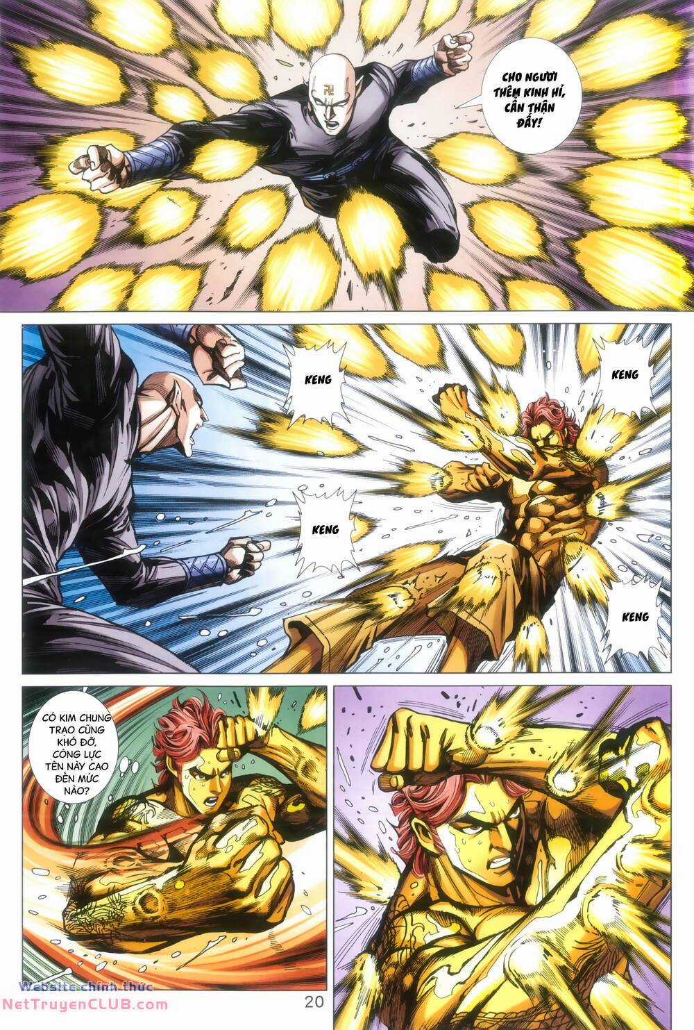 Long Hổ 5 Thế 3 Thế Cừu Chapter 100 trang 19