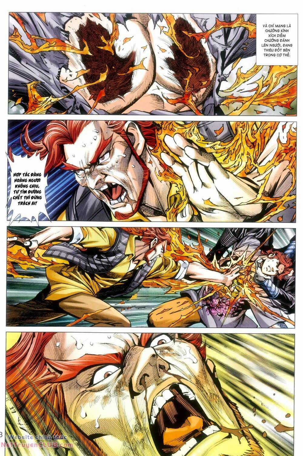 Long Hổ 5 Thế 3 Thế Cừu Chapter 100 trang 2