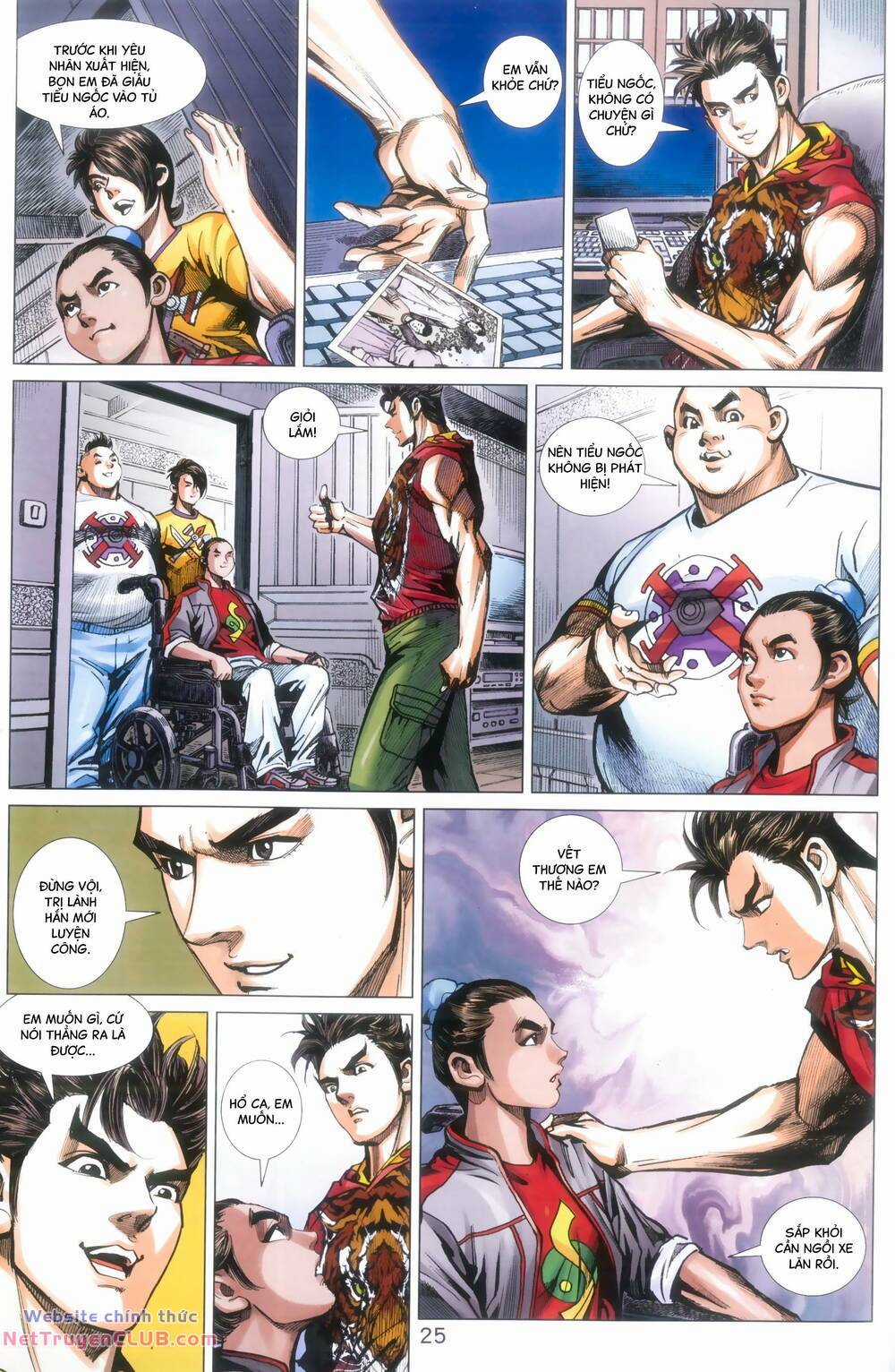 Long Hổ 5 Thế 3 Thế Cừu Chapter 100 trang 24