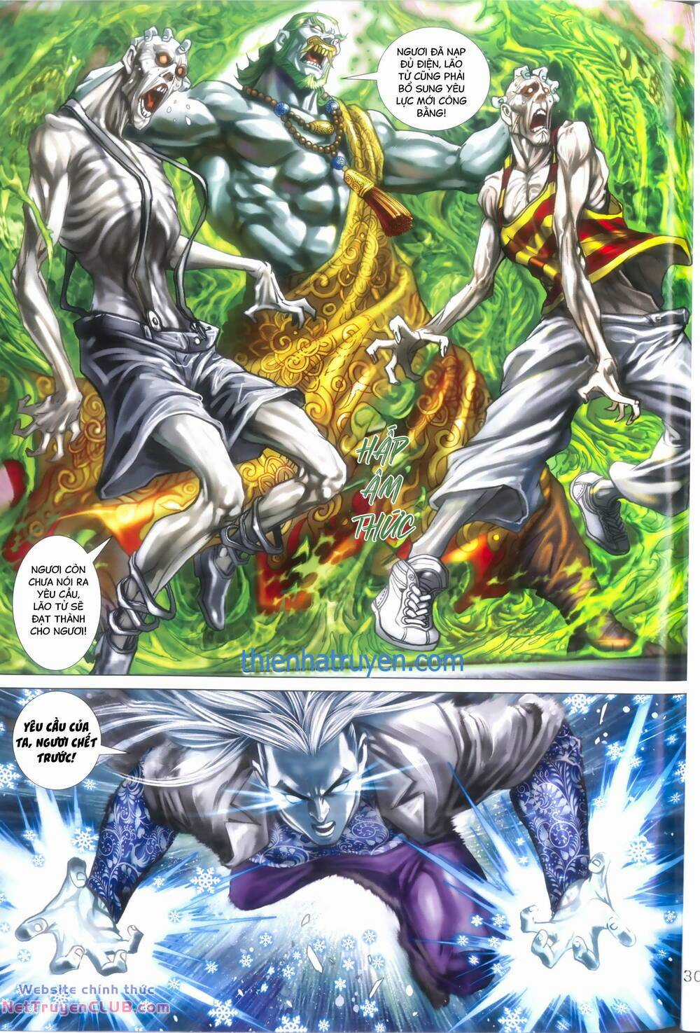 Long Hổ 5 Thế 3 Thế Cừu Chapter 100 trang 30