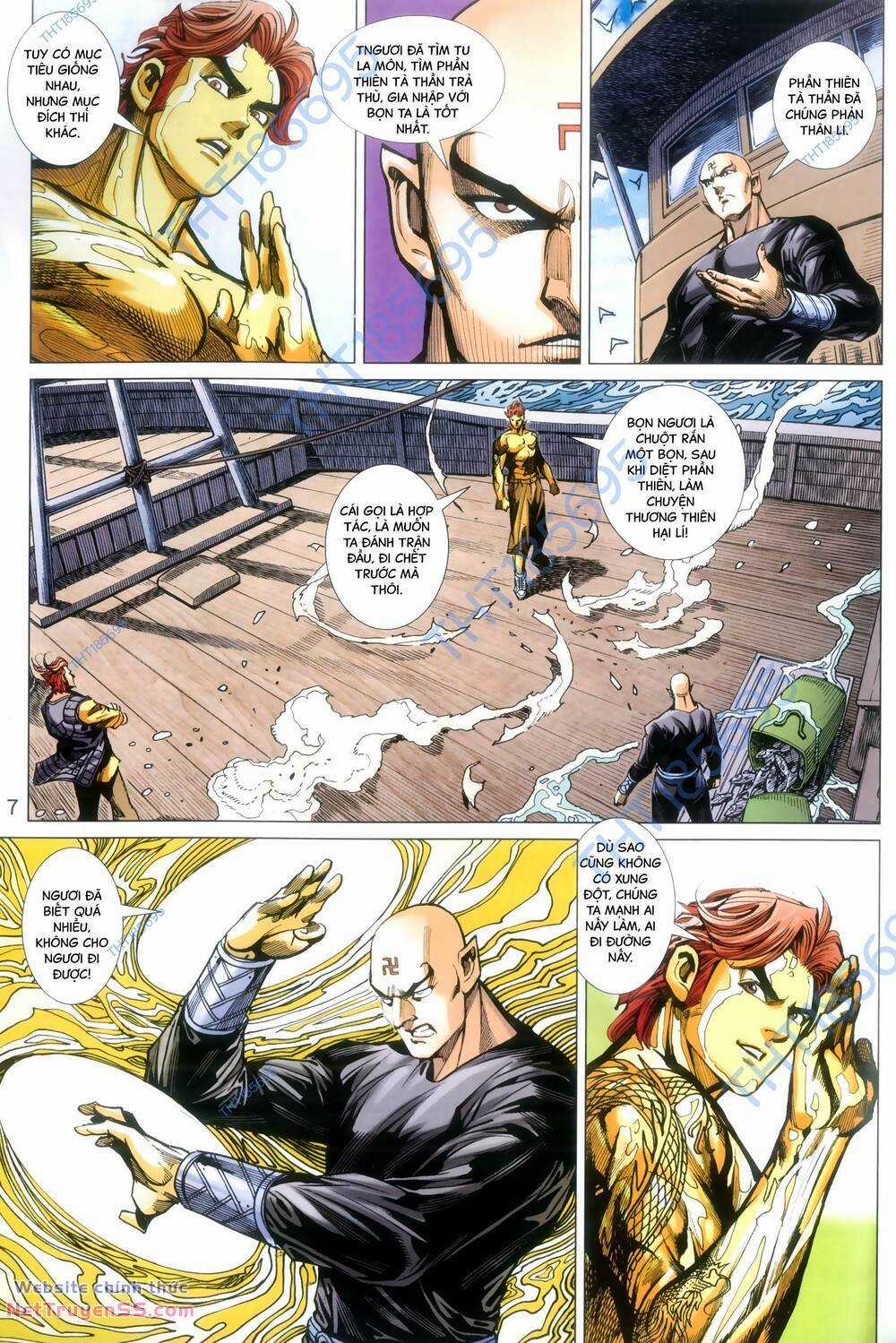 Long Hổ 5 Thế 3 Thế Cừu Chapter 100 trang 6