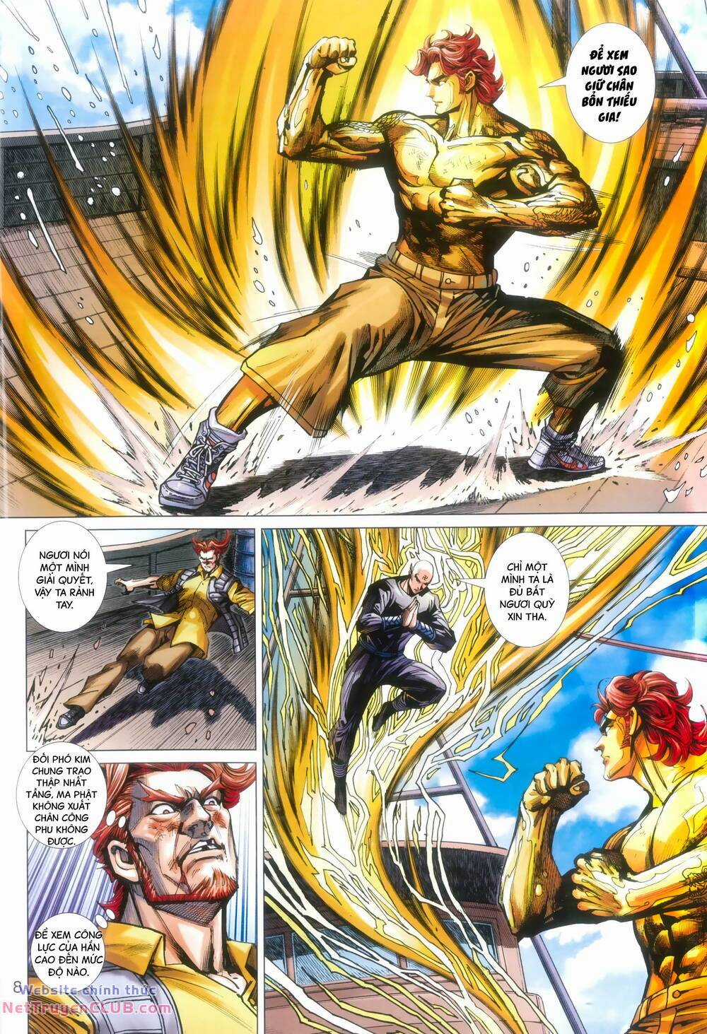 Long Hổ 5 Thế 3 Thế Cừu Chapter 100 trang 7