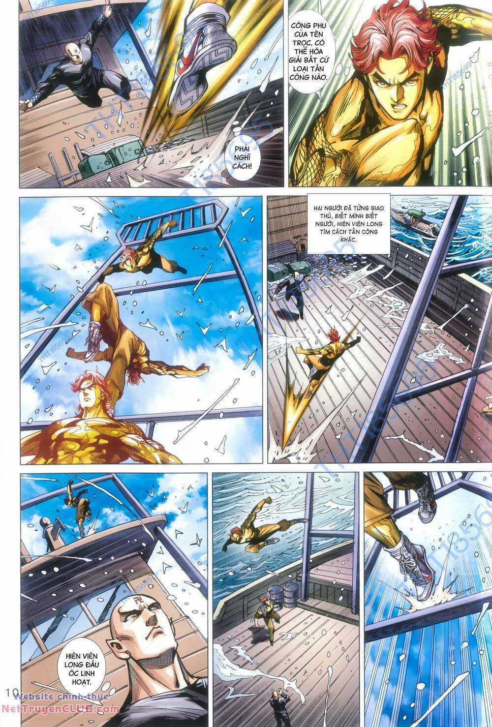 Long Hổ 5 Thế 3 Thế Cừu Chapter 100 trang 9