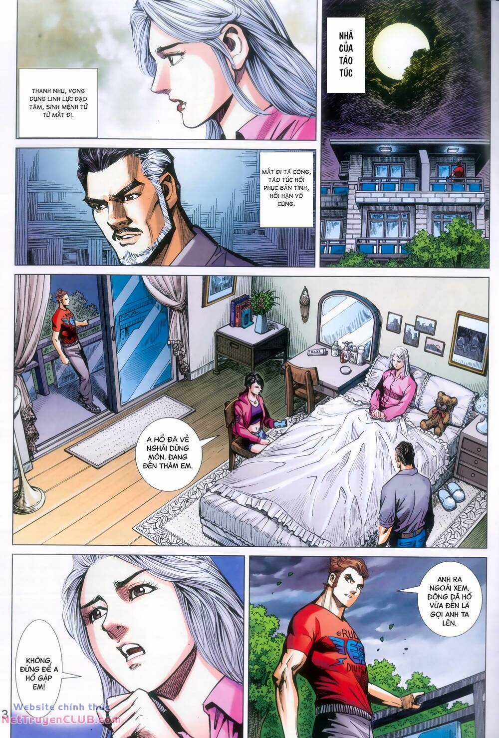 Long Hổ 5 Thế 3 Thế Cừu Chapter 101 trang 12