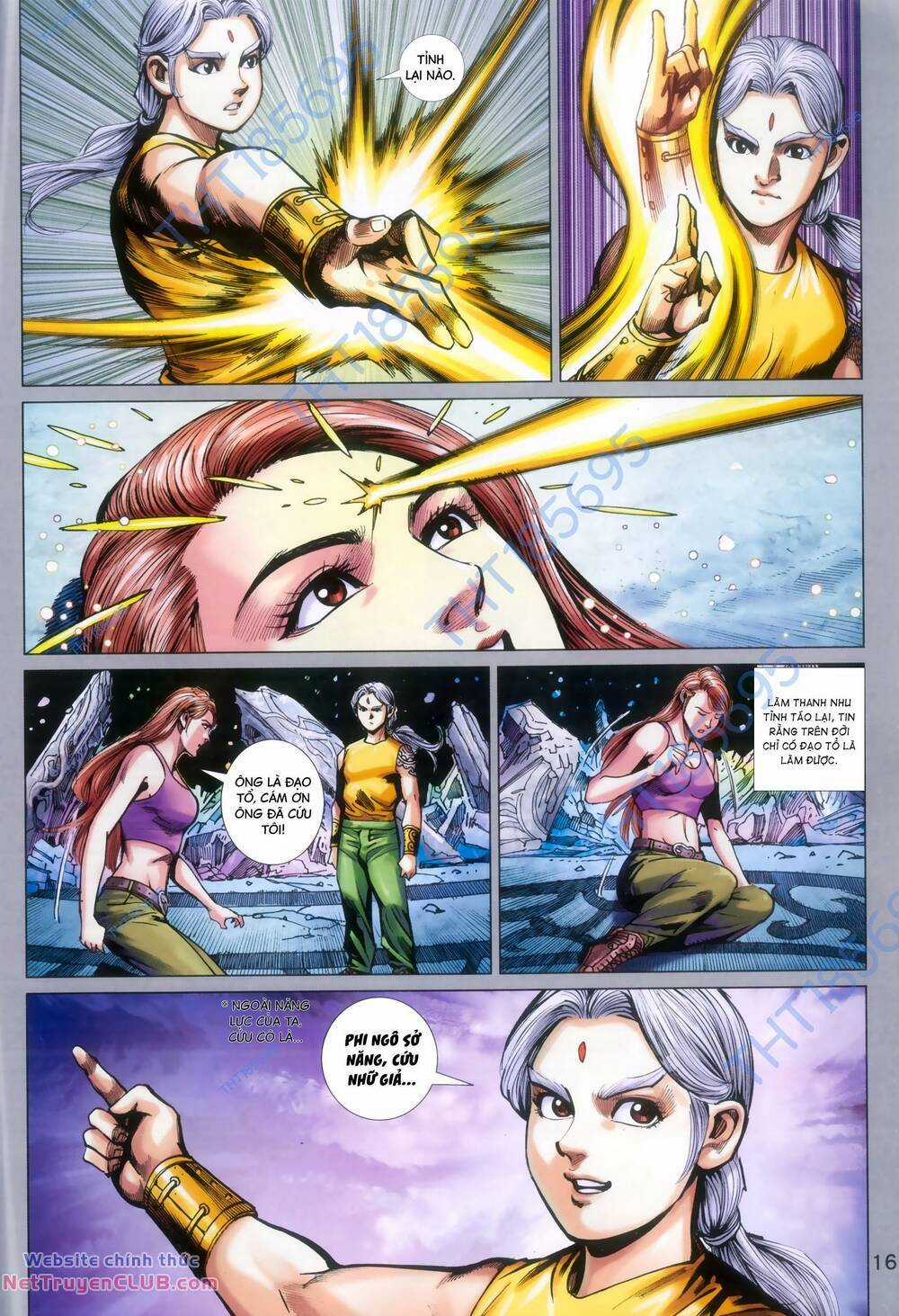 Long Hổ 5 Thế 3 Thế Cừu Chapter 101 trang 15