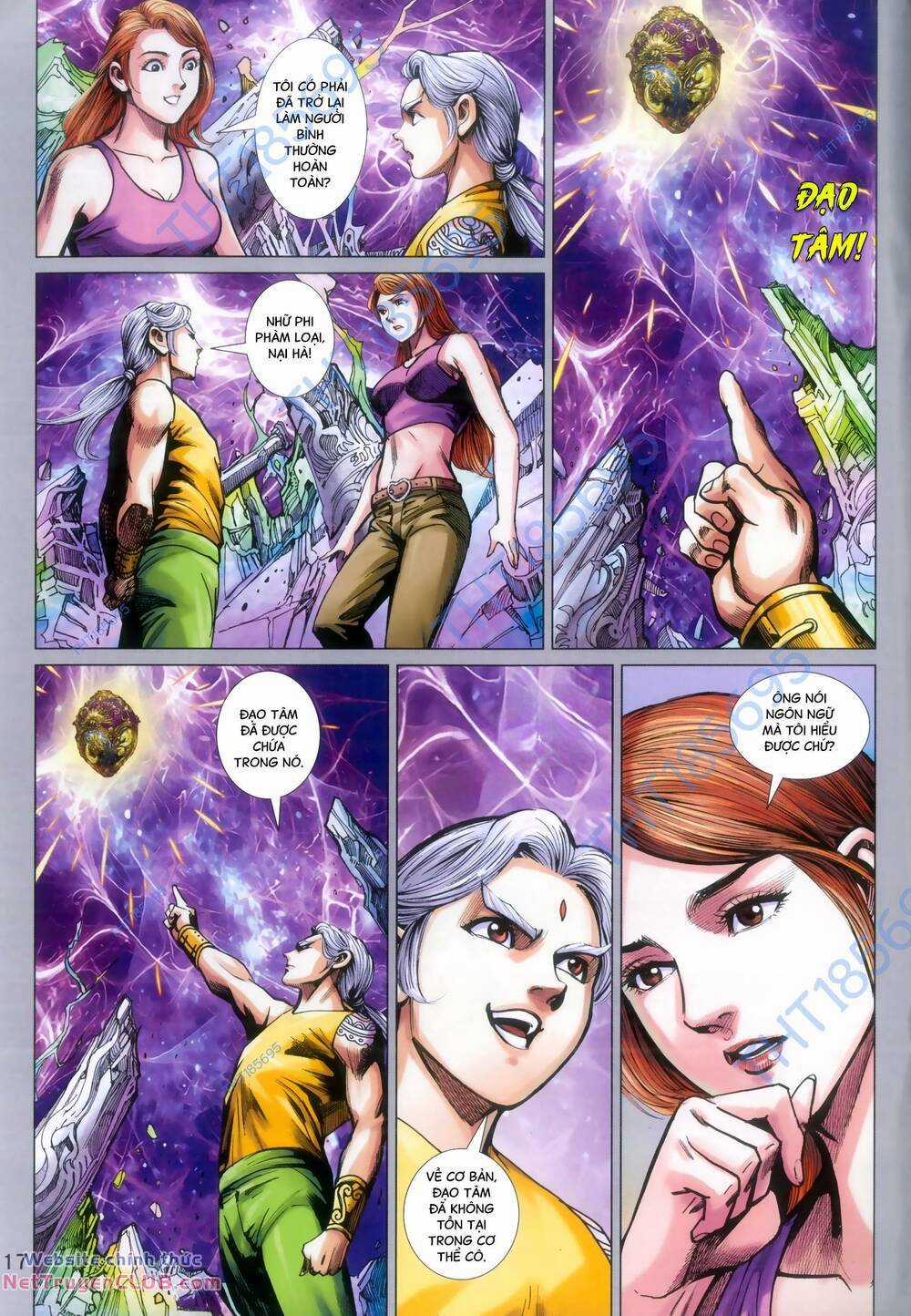 Long Hổ 5 Thế 3 Thế Cừu Chapter 101 trang 16