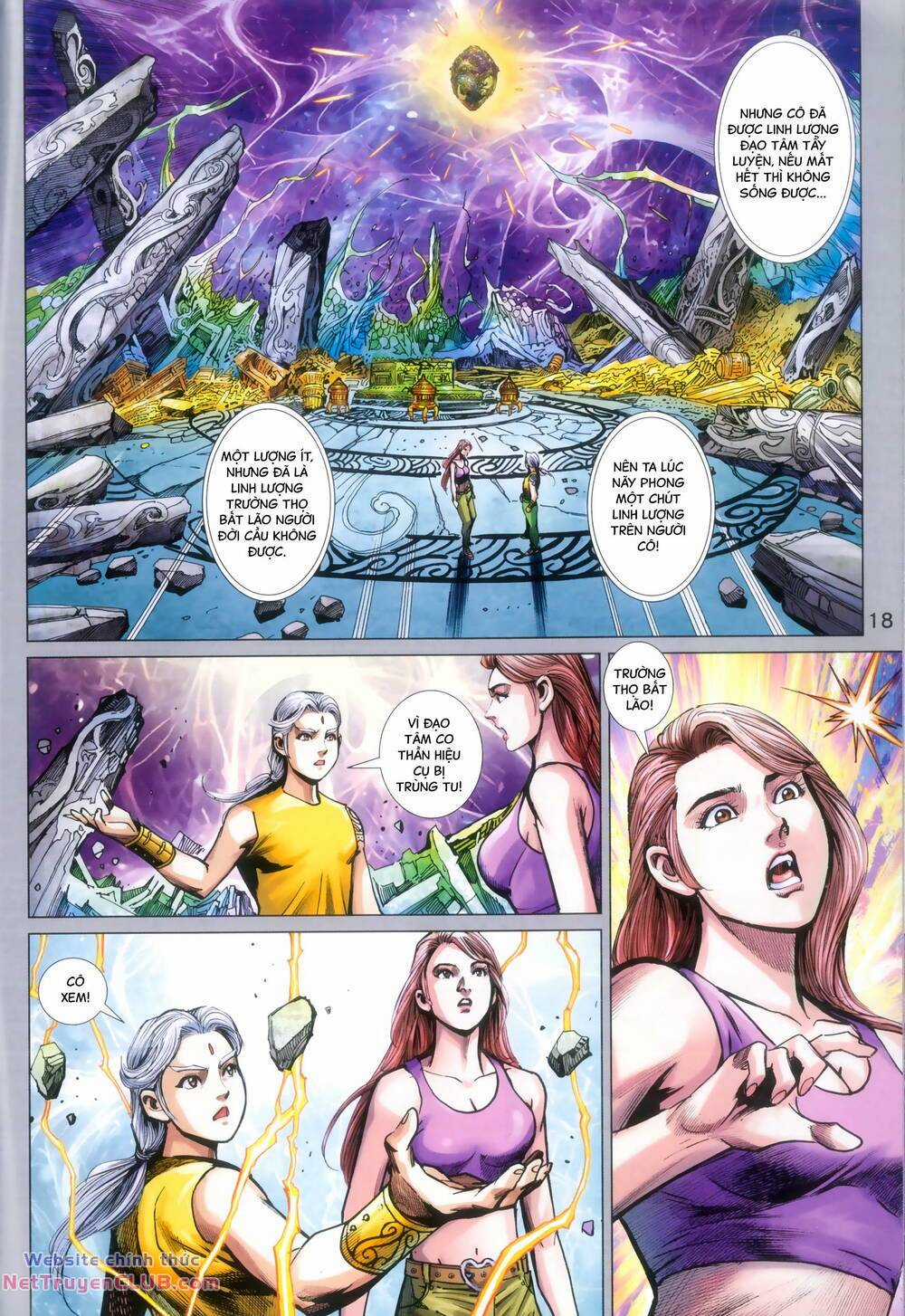 Long Hổ 5 Thế 3 Thế Cừu Chapter 101 trang 17