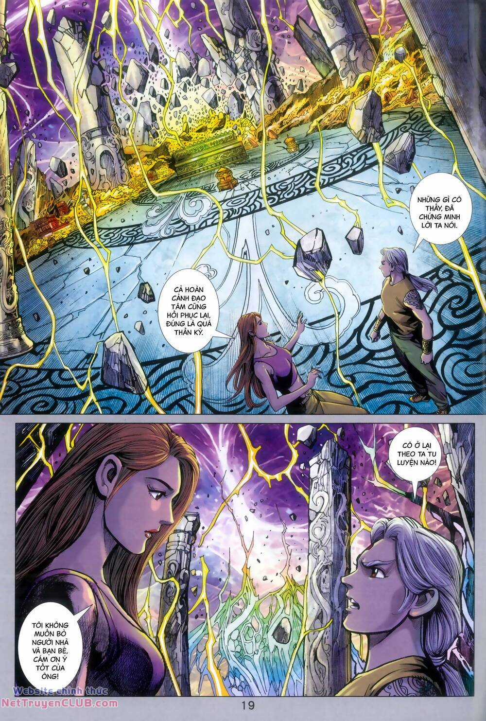 Long Hổ 5 Thế 3 Thế Cừu Chapter 101 trang 18