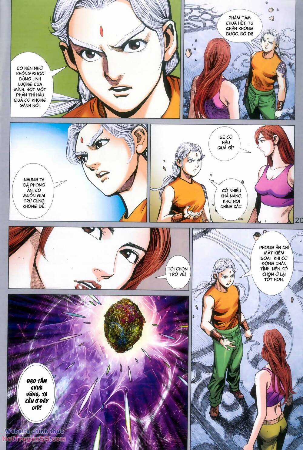 Long Hổ 5 Thế 3 Thế Cừu Chapter 101 trang 19