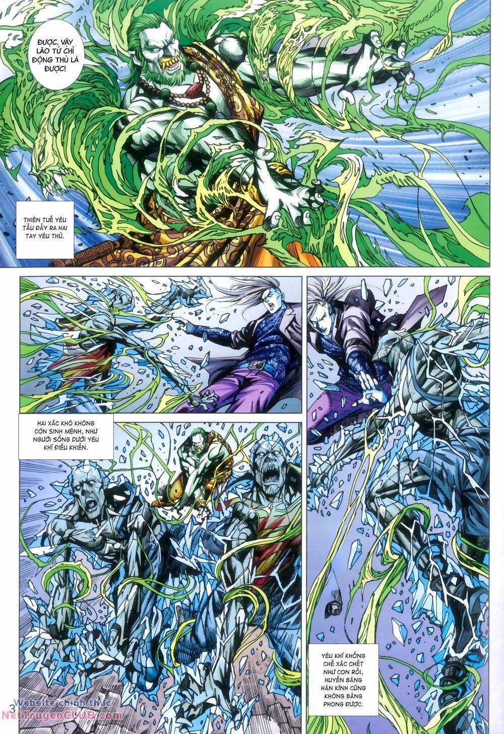 Long Hổ 5 Thế 3 Thế Cừu Chapter 101 trang 2