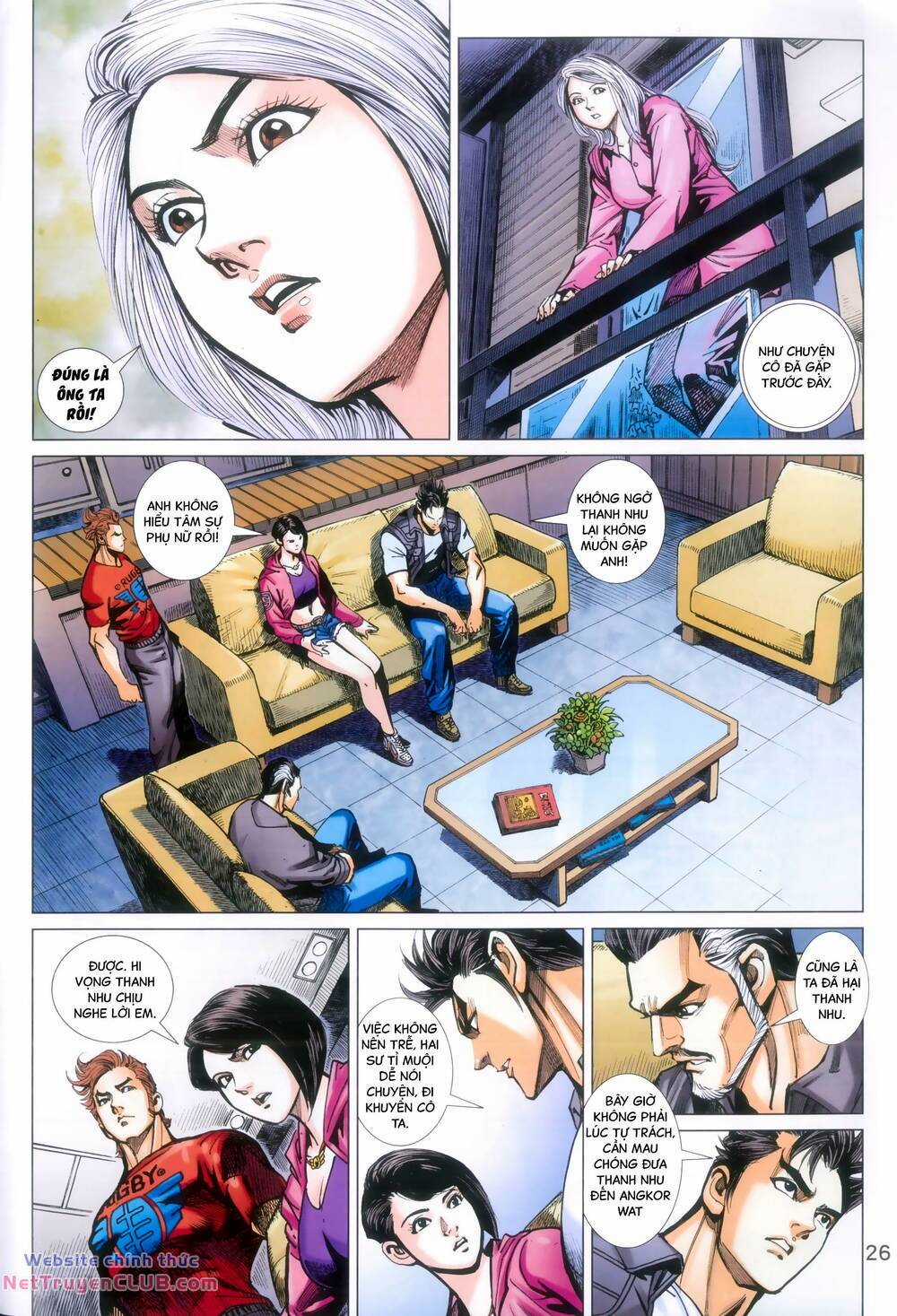 Long Hổ 5 Thế 3 Thế Cừu Chapter 101 trang 25