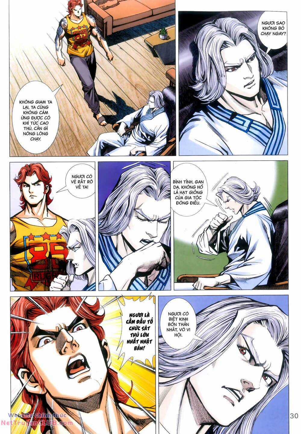 Long Hổ 5 Thế 3 Thế Cừu Chapter 101 trang 29