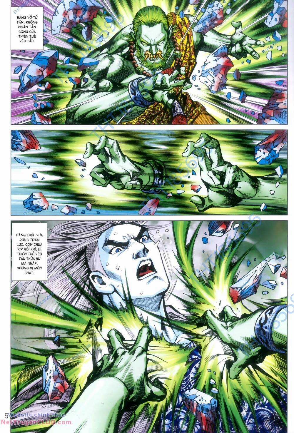 Long Hổ 5 Thế 3 Thế Cừu Chapter 101 trang 4