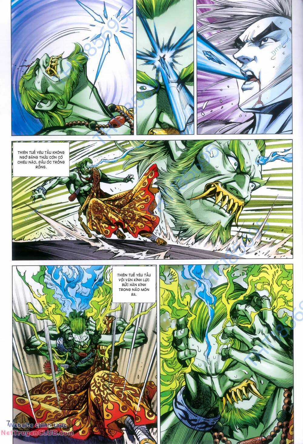 Long Hổ 5 Thế 3 Thế Cừu Chapter 101 trang 6