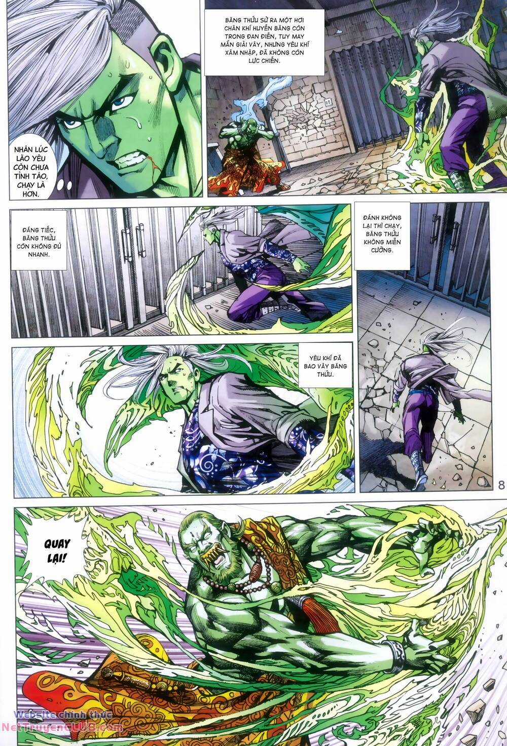 Long Hổ 5 Thế 3 Thế Cừu Chapter 101 trang 7