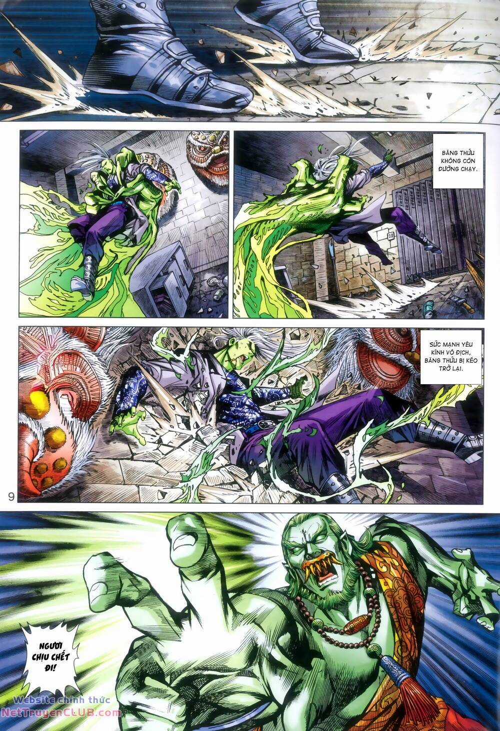 Long Hổ 5 Thế 3 Thế Cừu Chapter 101 trang 8