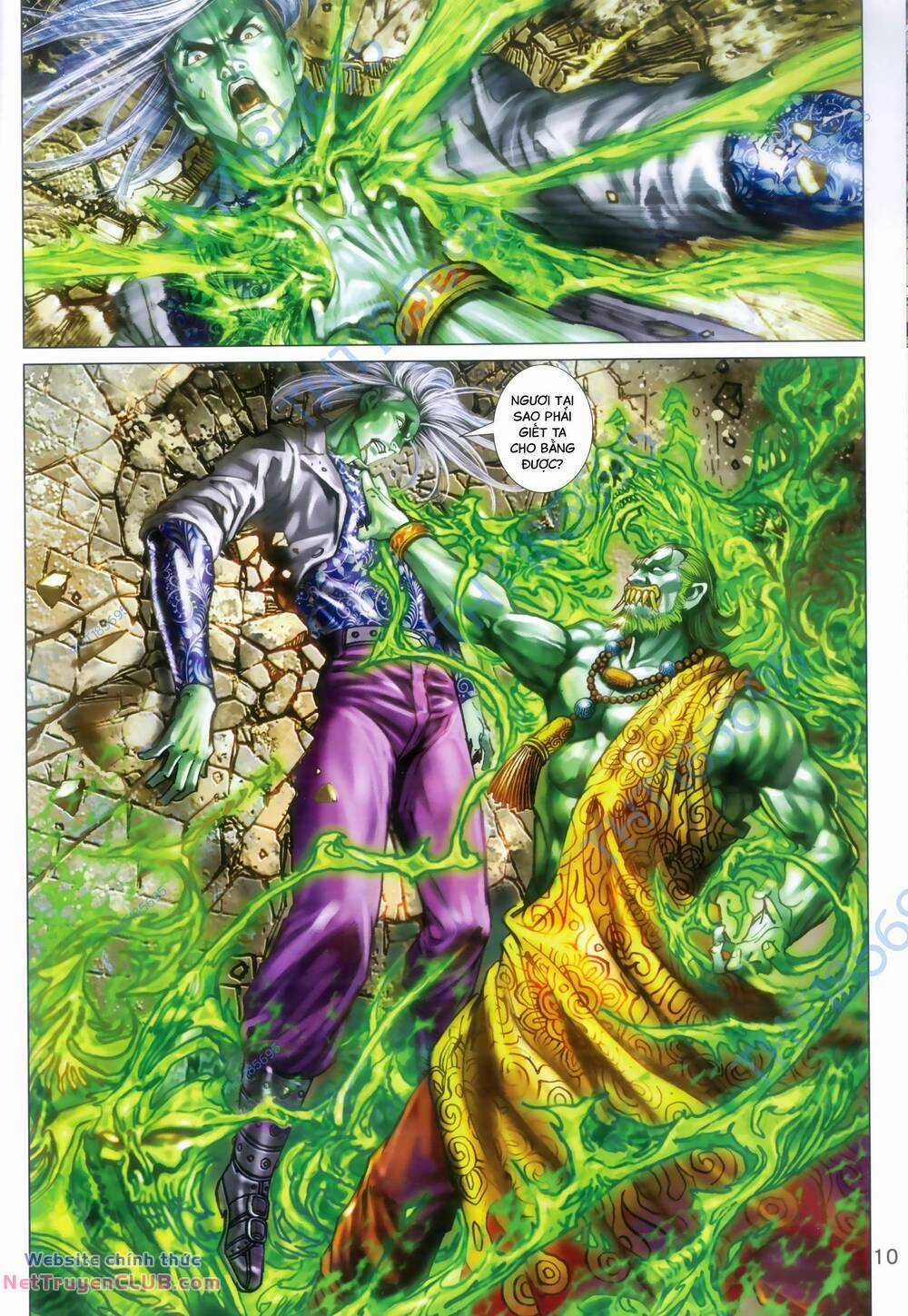 Long Hổ 5 Thế 3 Thế Cừu Chapter 101 trang 9