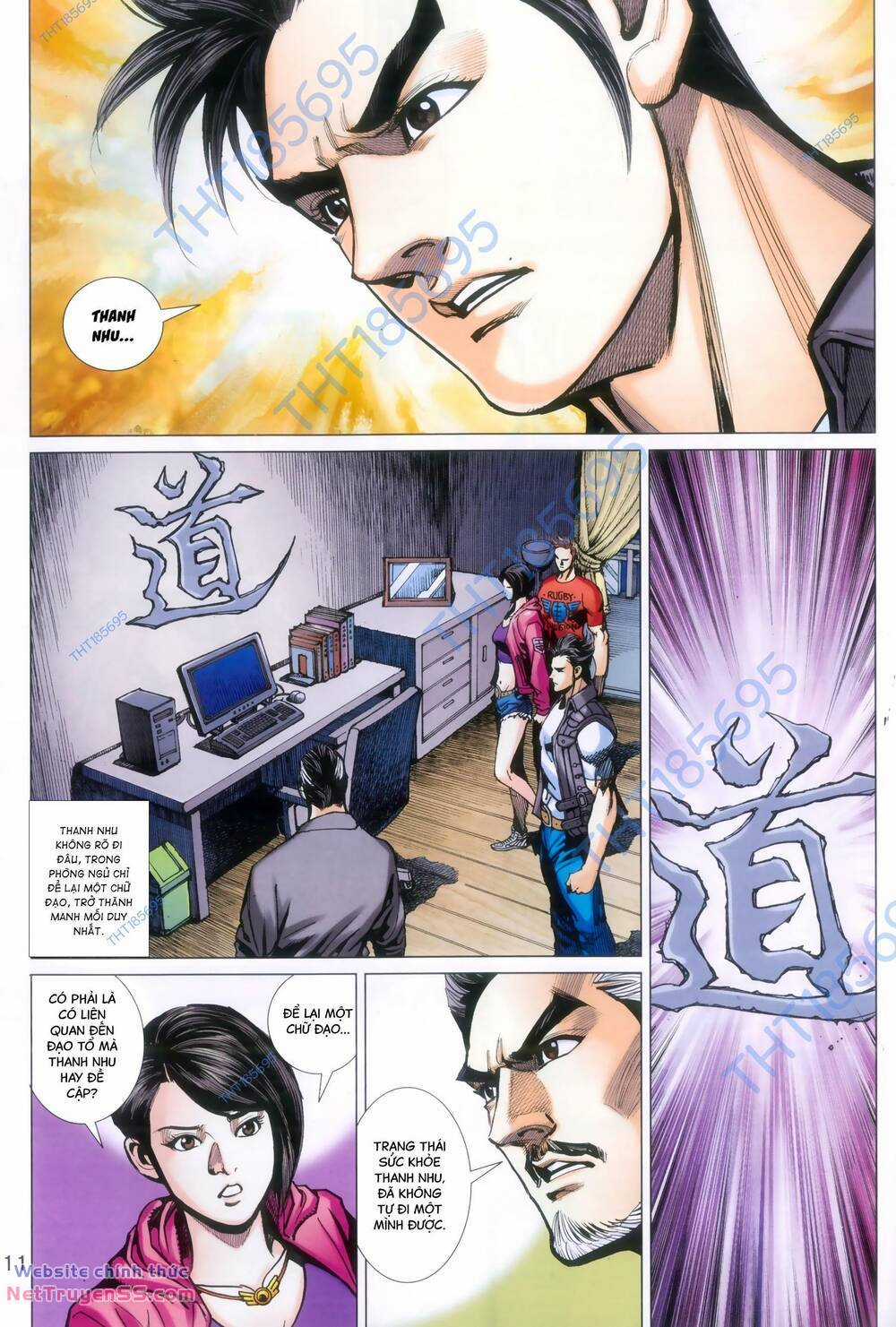 Long Hổ 5 Thế 3 Thế Cừu Chapter 102 trang 10