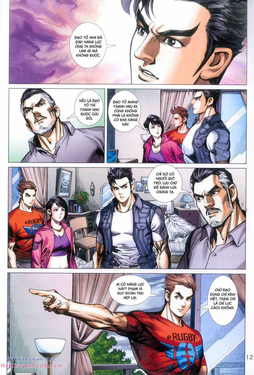 Long Hổ 5 Thế 3 Thế Cừu Chapter 102 trang 11