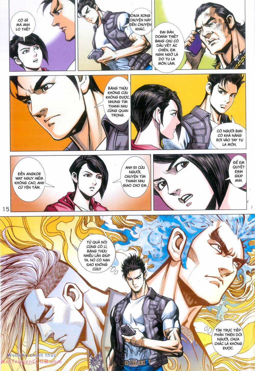 Long Hổ 5 Thế 3 Thế Cừu Chapter 102 trang 14