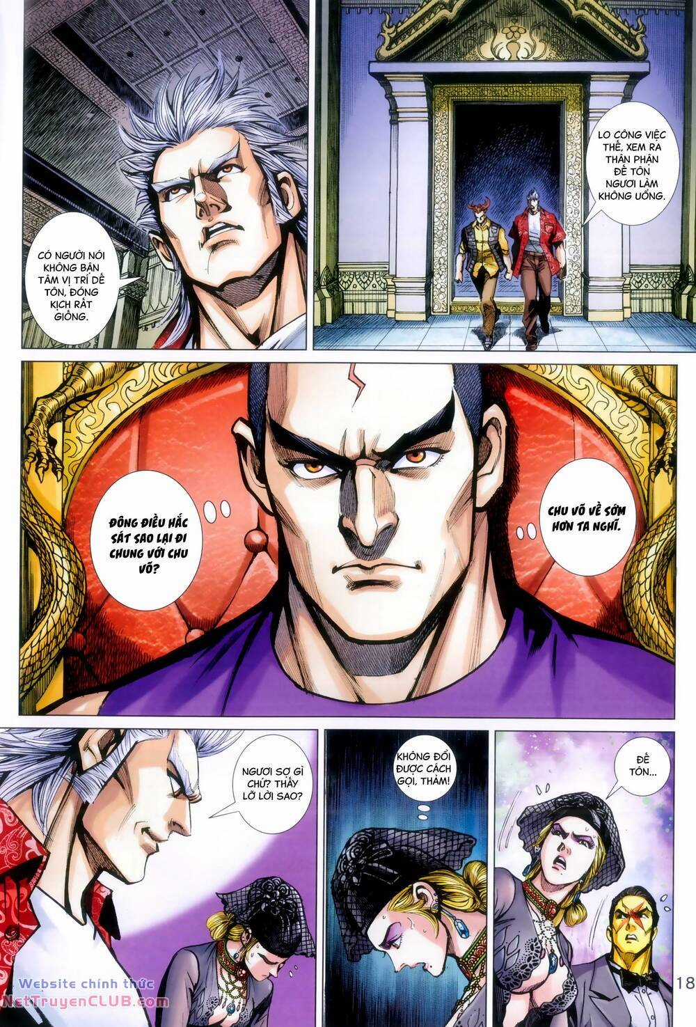 Long Hổ 5 Thế 3 Thế Cừu Chapter 102 trang 17