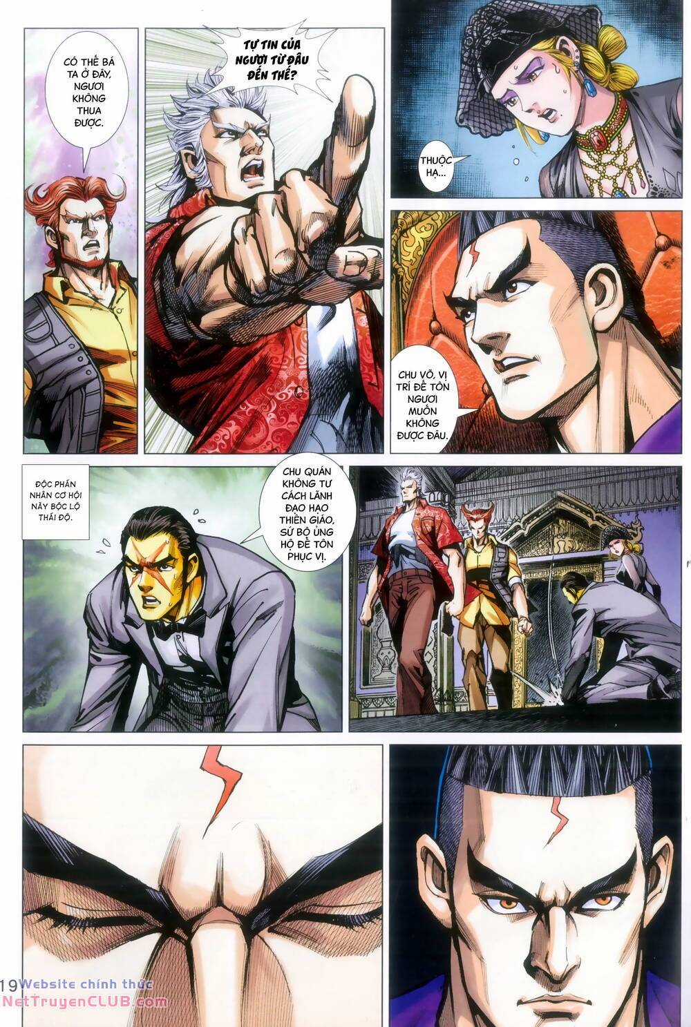 Long Hổ 5 Thế 3 Thế Cừu Chapter 102 trang 18