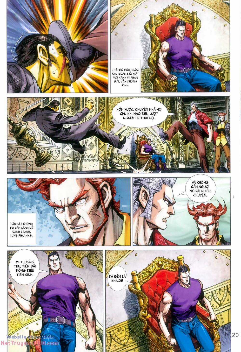 Long Hổ 5 Thế 3 Thế Cừu Chapter 102 trang 19