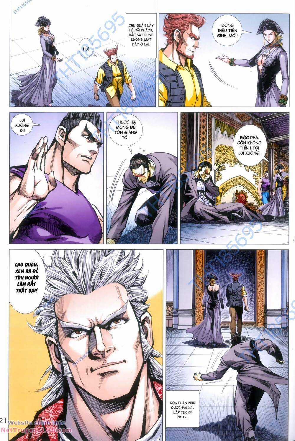 Long Hổ 5 Thế 3 Thế Cừu Chapter 102 trang 20