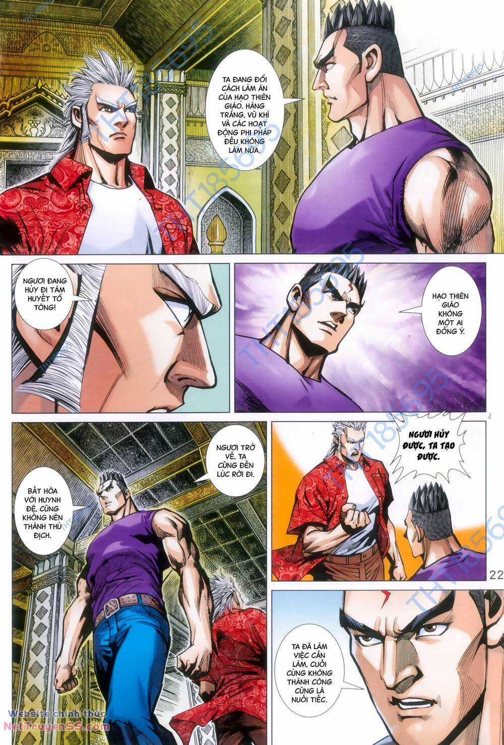 Long Hổ 5 Thế 3 Thế Cừu Chapter 102 trang 21