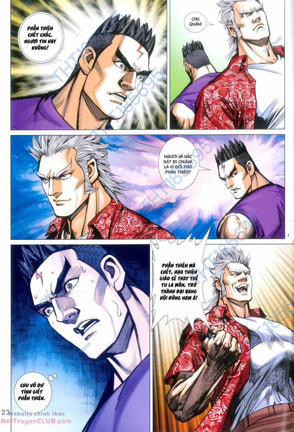 Long Hổ 5 Thế 3 Thế Cừu Chapter 102 trang 22