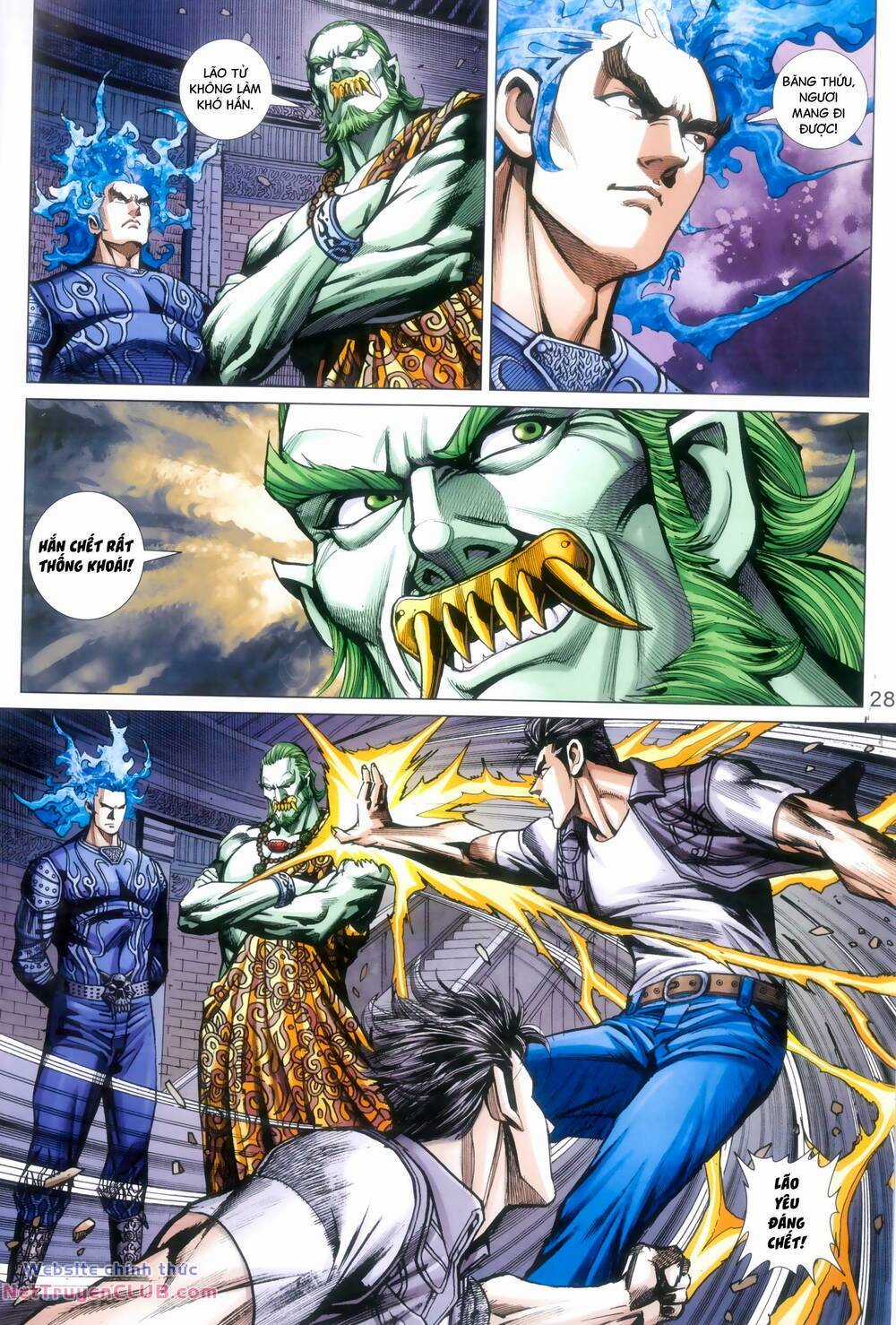 Long Hổ 5 Thế 3 Thế Cừu Chapter 102 trang 27