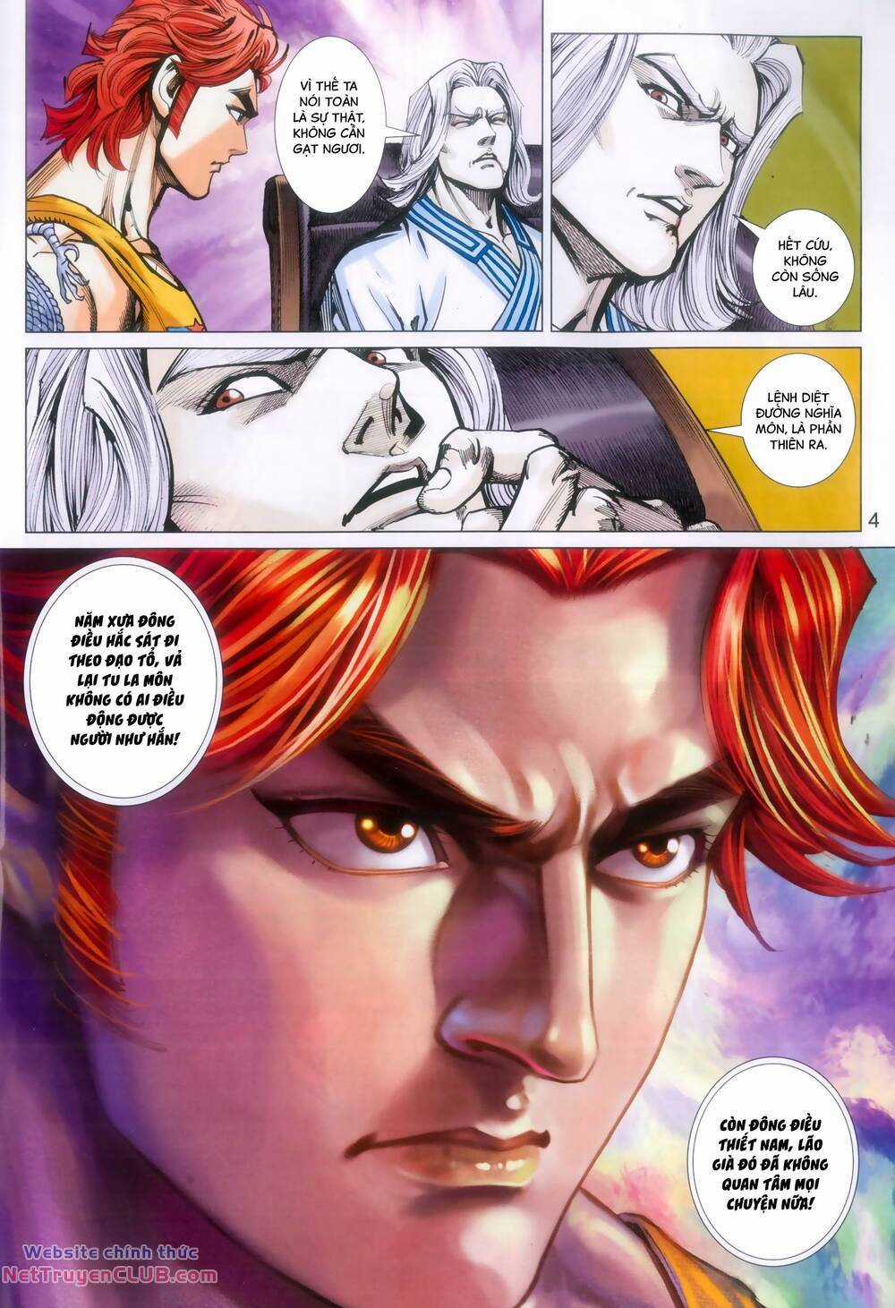 Long Hổ 5 Thế 3 Thế Cừu Chapter 102 trang 3