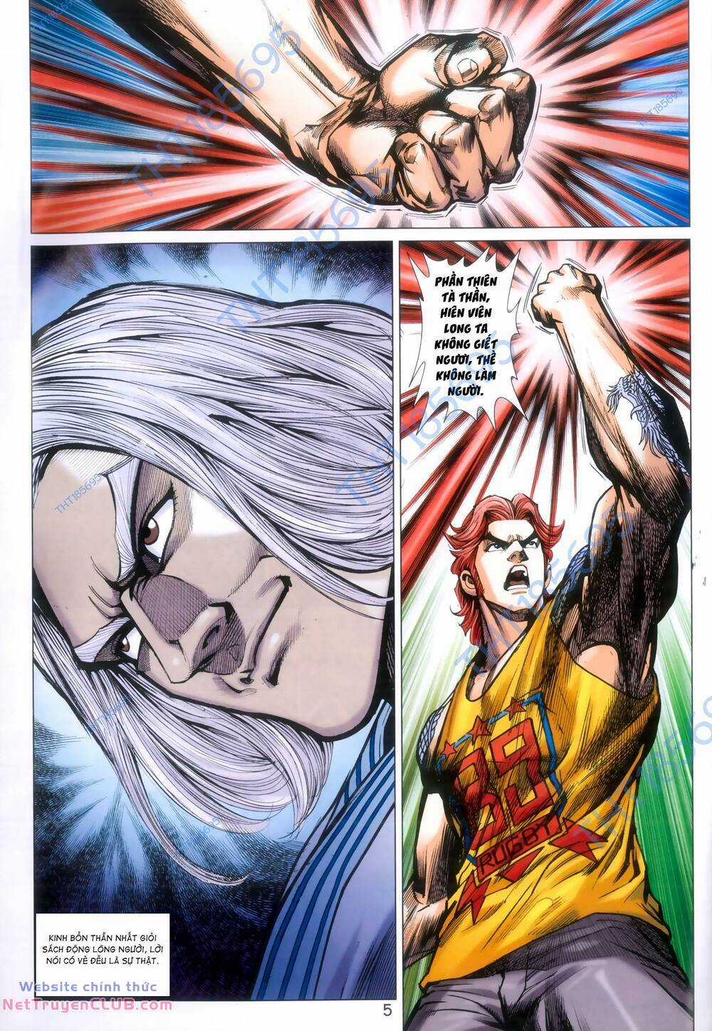 Long Hổ 5 Thế 3 Thế Cừu Chapter 102 trang 4