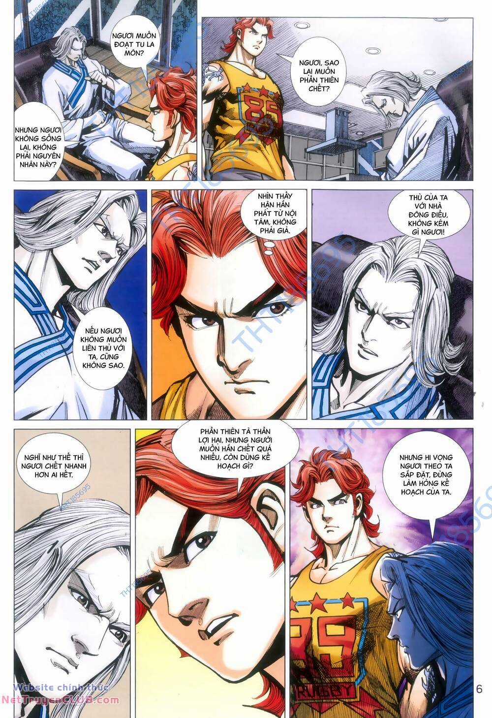 Long Hổ 5 Thế 3 Thế Cừu Chapter 102 trang 5