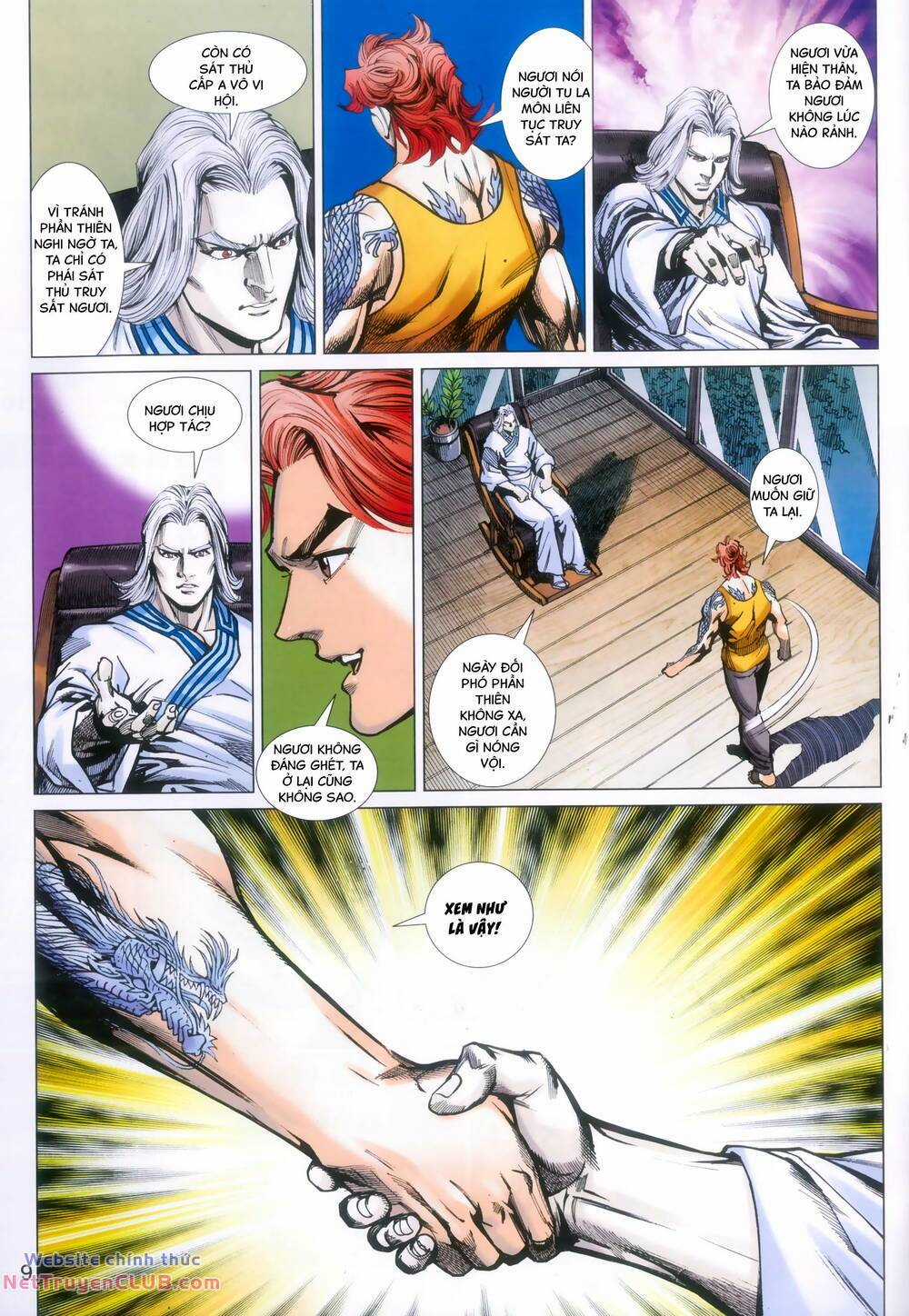 Long Hổ 5 Thế 3 Thế Cừu Chapter 102 trang 8