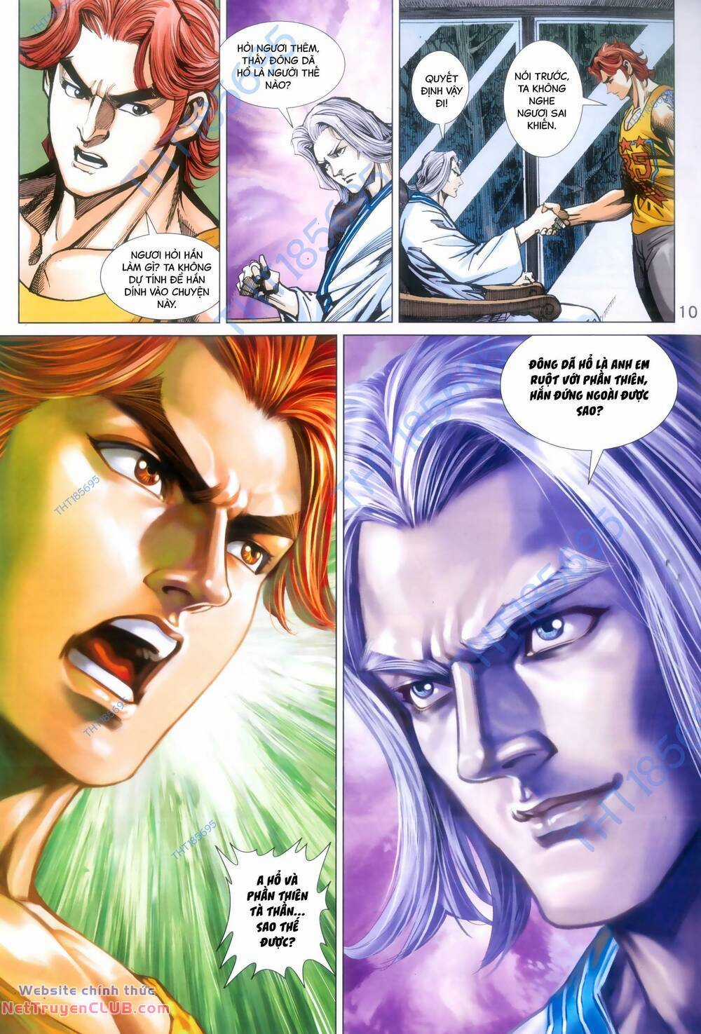 Long Hổ 5 Thế 3 Thế Cừu Chapter 102 trang 9