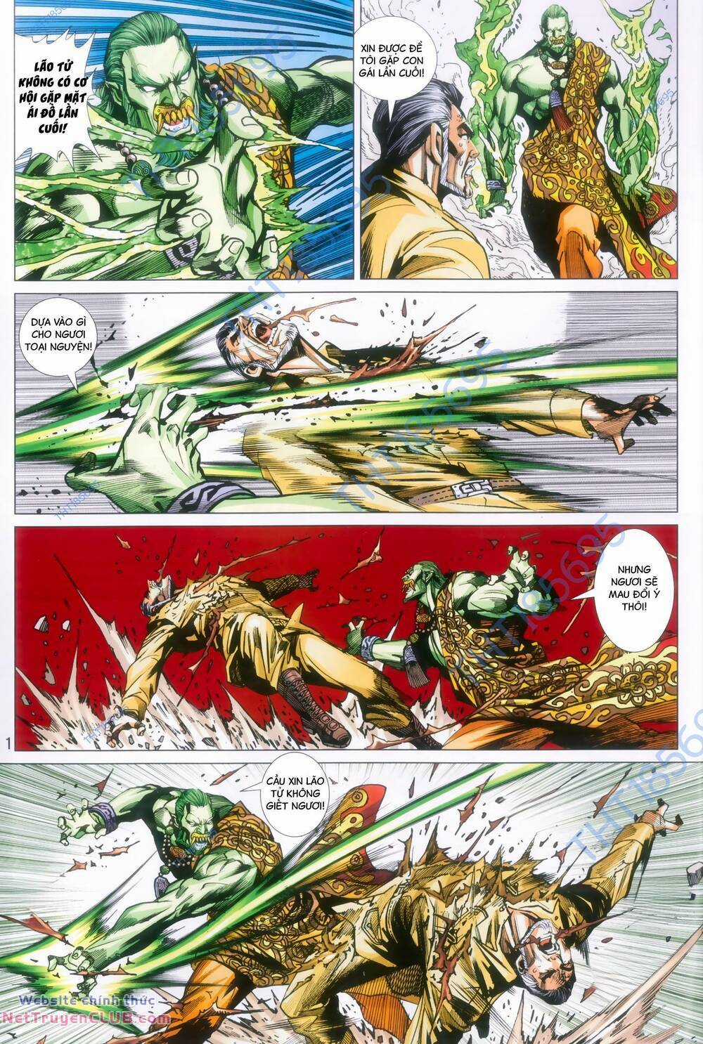 Long Hổ 5 Thế 3 Thế Cừu Chapter 104 trang 10