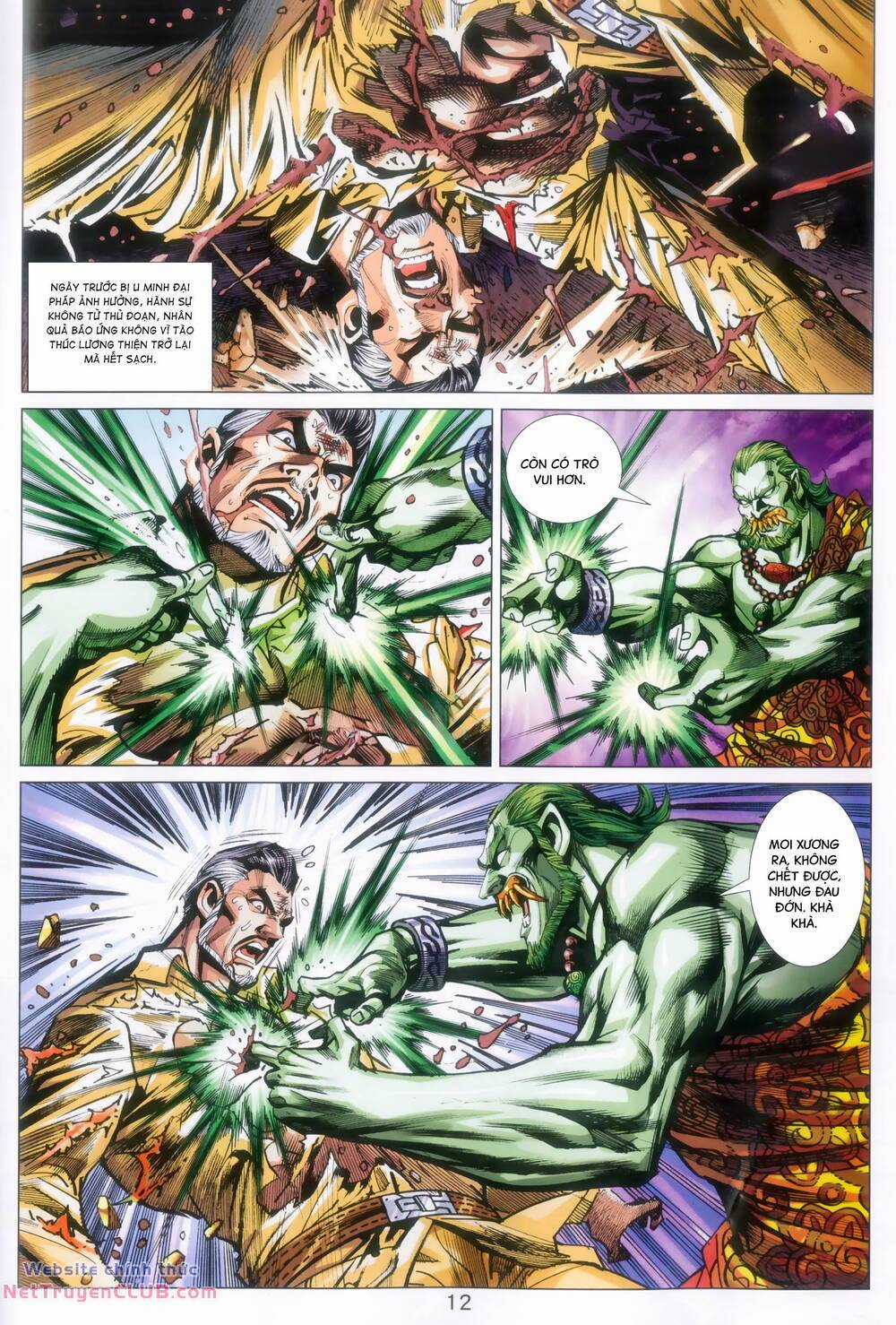 Long Hổ 5 Thế 3 Thế Cừu Chapter 104 trang 11