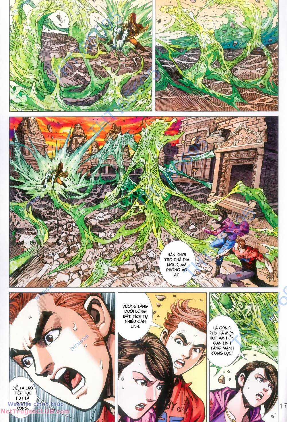 Long Hổ 5 Thế 3 Thế Cừu Chapter 104 trang 16