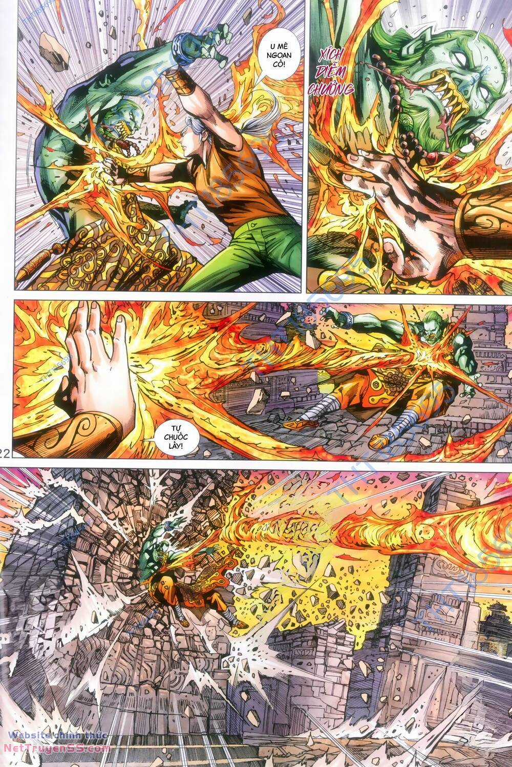 Long Hổ 5 Thế 3 Thế Cừu Chapter 104 trang 21