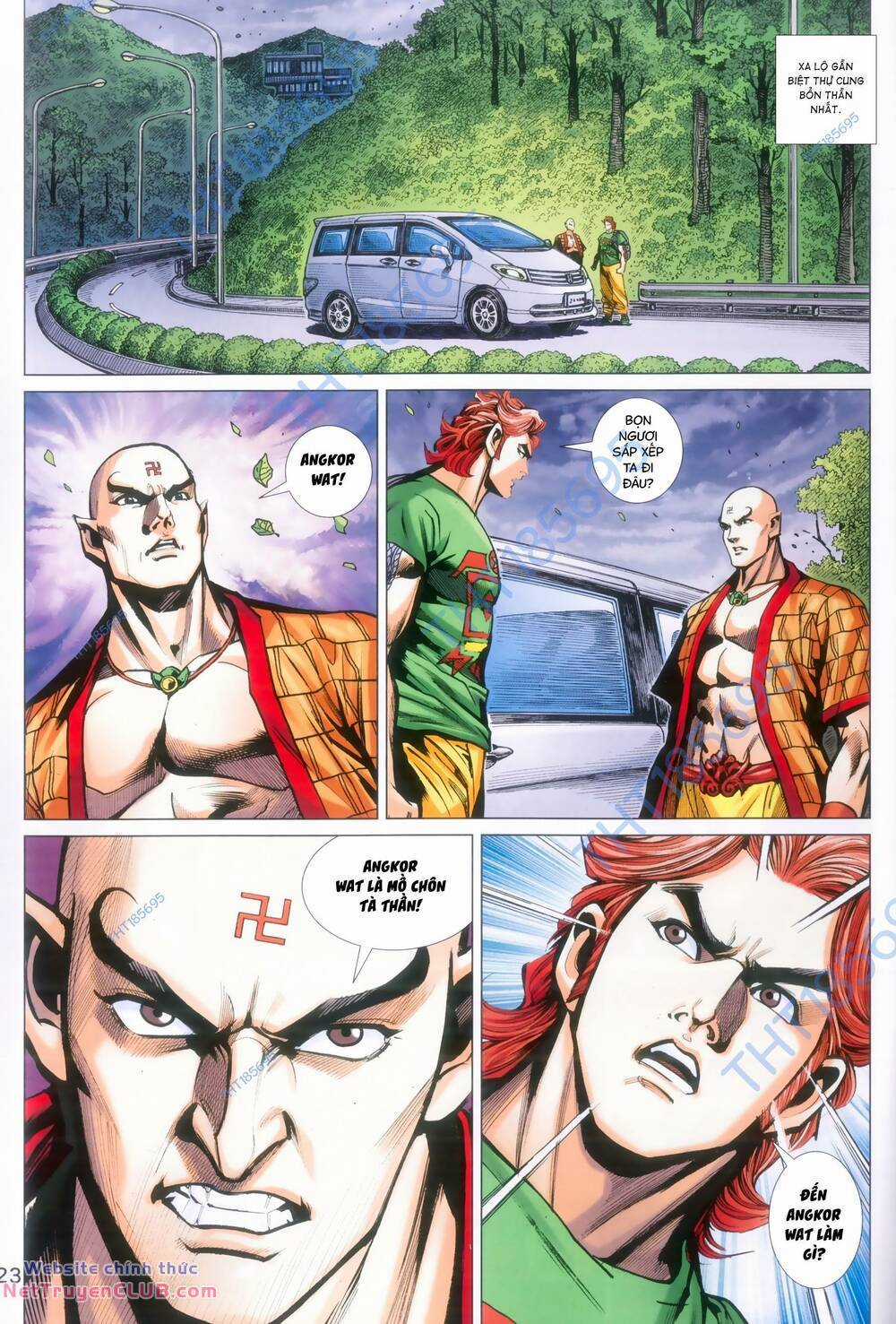 Long Hổ 5 Thế 3 Thế Cừu Chapter 104 trang 22