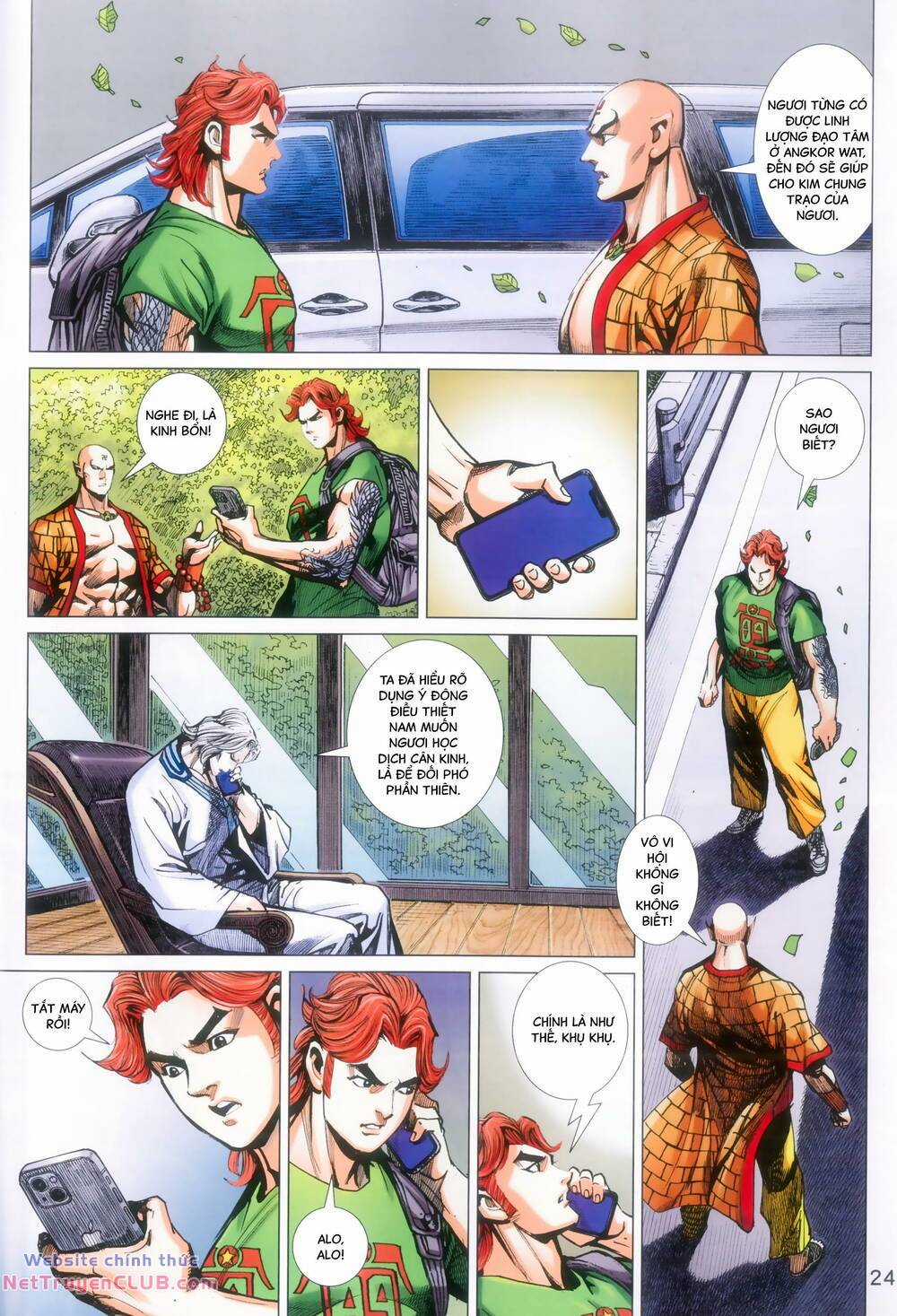 Long Hổ 5 Thế 3 Thế Cừu Chapter 104 trang 23
